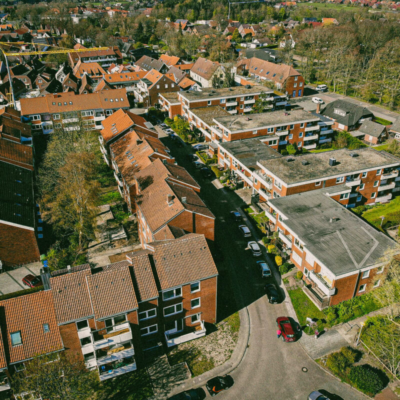 Bild von fünf sozialgeförderte Wohnanlagen in Esens – insgesamt 174 attraktive Wohneinheiten